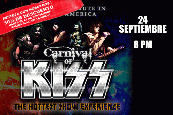 THE BEST TRIBUTE. CARNIVAL OF KISS.